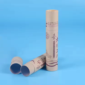 Emballage personnalisé pour soins de la peau, boîte <span class=keywords><strong>cylindrique</strong></span> en papier, tube pour pilules, complément alimentaire, boîte à thé - Product Image 4
