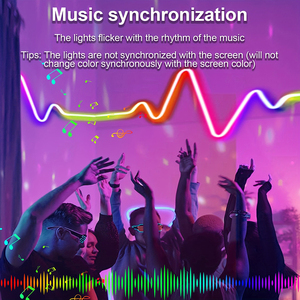 Không thấm nước thông minh dệt dải đèn cho trong nhà giáng sinh & Halloween trang trí bên IP65 đánh giá ứng dụng điều khiển từ xa - Product Image 2