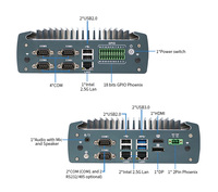 Mini PC industriel Ibox J6412, boîtier de calcul en périphérie, PC en temps réel, boîtier sur rail DIN, mini PC