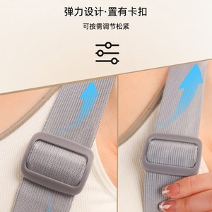 Ceinture de soutien lombaire en maille avec 4 plaques en acier, soutien respirant pour la taille, protection de l'abdomen pour femmes - Product Image 2