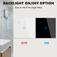 Interrupteur mural intelligent WiFi Tuya 40A, compatible avec les chauffe-eau, les chaudières, les climatiseurs, les lumières, commande à distance par application, fonctionne avec Alexa et Google Home