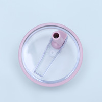 Mug isotherme en acier inoxydable 304 de 40 oz à ouverture droite, avec paille pliable, anti-fuite, écologique, à isolation sous vide, avec poignée, 6-12h