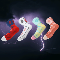 Chaussettes de course certifiées GRS, chaussettes athlétiques écologiques durables, chaussettes de sport personnalisées avec étiquette privée