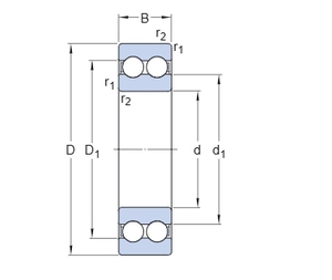 Rodamientos de Bolas de Ranura Profunda <span class=keywords><strong>Extra</strong></span> Delgados de 170x215x22 mm, 61834, para Maquinaria de Minería - Product Image 5