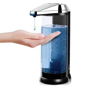 Chrome Premium Touchless Battery Operated Electric Automatic Soap Dispenser