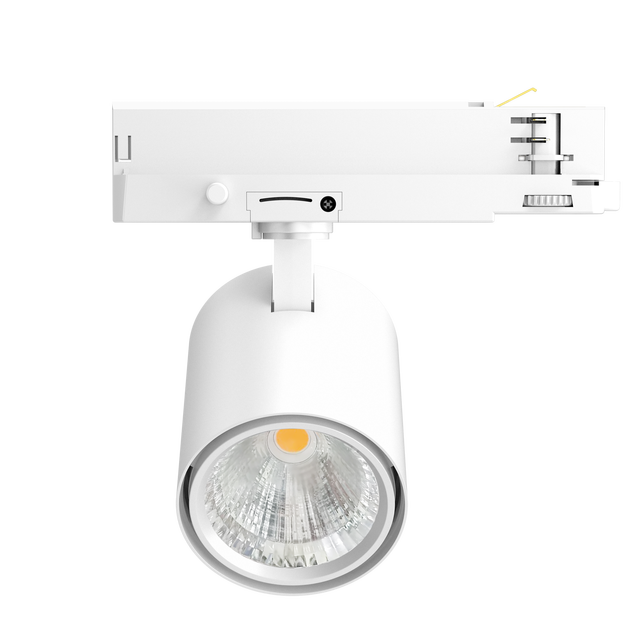 Aluminum Spot Track Light 50w 45w 3 Wire Shop Supermarket Dimmable New CE 35w 25w 2700k 3000k 5000k 10w COB Track Light