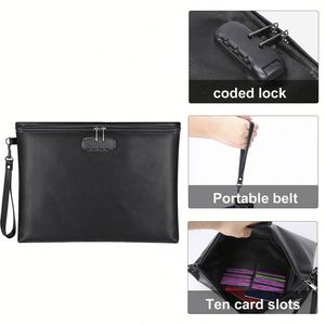 CUSTOM <b>A4</b> Fireproof Expanding <b>Folder</b> PP Material Office School Use Index Divider for <b>Document</b> Organization Bag Pattern - Product Image 5
