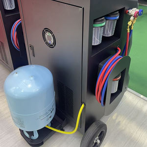 Nouvelle énergie améliorée WDF X875 R134a, équipement automobile, fonction de nettoyage <span class=keywords><strong>pour</strong></span> système automobile, récupération et remplissage de réfrigérant de climatisation automatique - Product Image 4