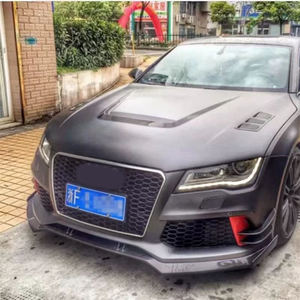 Lèvre de diffuseur de pare-chocs avant en fibre de carbone pour <span class=keywords><strong>Audi</strong></span> <span class=keywords><strong>RS6</strong></span> C7 Performance Body Kit Upgraded 2012-2018 - Product Image 6