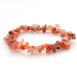 Bracelet élastique en éclats de pierre naturelle en gros : Améthyste, Obsidienne, et Éclats de Rose – Idéal pour un cadeau - Product Image 6