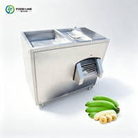 Petite machine industrielle automatique de pelage de bananes vertes et de plantains pour la fabrication de chips de bananes