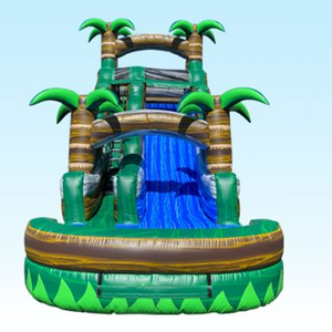 Grotte d'eau émeraude tropicale, sur mesure, commerciale, bon marché, vente en gros, grande, gonflable, imperméable, ignifuge, double couture, logo personnalisé - Product Image 3
