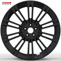 GS Vente Flash Jantes en Alliage Forgé Personnalisées 5x112 5x114.3 5x120 Roues 18 19 20 22 21 23 24 Pouces Noir Brillant pour Land Rover
