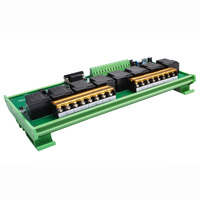 Modul Relai 8 Saluran 30A Input NPN/PNP RS485/RS232 Modbus RTU 9600bps Kontrol Motor/Pompa/Kipas |   PLC DO Extension Heavy Duty DIN
