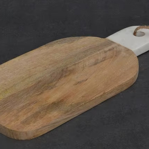 Planche à découper en bambou naturel portable, vente chaude, pour la cuisine, blocs à découper faits à la main en Inde, durables, compatibles lave-vaisselle - Product Image 1