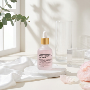 Sérum rose de luxe au peptide 50 ml, sérum hydratant pour le visage pour peaux sèches et matures - Product Image 5