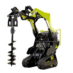 Hochwertiger CE EPA Mini Kompakt lader Kleiner Garten lader Ketten-Kompakt lader mit Holz greifer zum Verkauf - Product Image 2