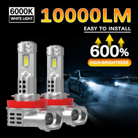 Ampoule de phare LED Gview GLS H8 H11, vente directe usine, corps compact mini, Plug and Play, sans découpe, sans dommage pour la voiture