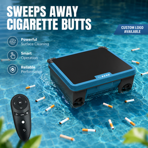 <span class=keywords><strong>Robot</strong></span> Limpiafondos Flotante <span class=keywords><strong>para</strong></span> <span class=keywords><strong>Piscinas</strong></span> de Apartamentos, Elimina Pequeños Objetos de Plástico y Manguitos de Cigarrillos, Marca Privada - Product Image 1