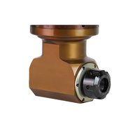 Tête d'angle CNC 90 degrés, tête de fraisage horizontale BT40 en acier allié, couple 46 Nm, marque OEM, garantie 1 an pour centre d'usinage CNC