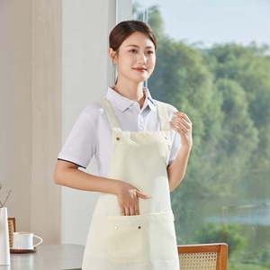 Nylon <b>Apron</b> Waterproof Oil Proof Kitchen Uniform Restaurant Bar One Size Fits All Polyester Material - Product Image 2