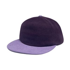Gorra De Béisbol De Pana No Estructurada Gorra De Béisbol De Pana Color Dos Tonos Corona Suave Y Ajuste Con Correa De <span class=keywords><strong>PUA</strong></span> para Venta Al Por Mayor - Product Image 4