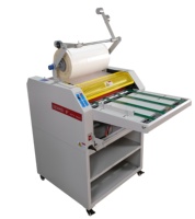 SHANGYI SMFM520C Machine à plastifier de coupe automatique chauffée à l'huile pour bureau 520 boîtier en bois semi-automatique à entraînement électrique