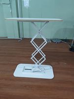 Tables promotionnelles pliables en aluminium et tissu, présentoirs de comptoir portables rectangulaires pour salons professionnels, vente en gros