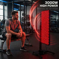ZKM Nouveau design magnifique panneau de luminothérapie rouge 3000W haute puissance LED pour centre de fitness et spa bien-être