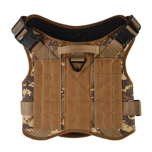 สายรัดอกสุนัขแบบปรับได้ MIDEPET Sport Tactical ป้องกันการดึง สายรัดอกสุนัขแบบเสื้อกั๊ก สะท้อนแสง ทำจากริบบิ้นไนลอนพิมพ์ลาย ผลิตจากโพลีเอสเตอร์ที่ทนทาน - Product Image 3