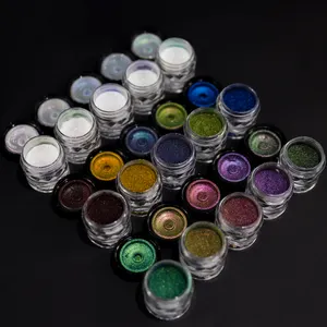 Pigment lâche de paillettes de qualité cosmétique effet duochrome fard à paupières poudre fine petite commande Pigment irisé personnalisé
