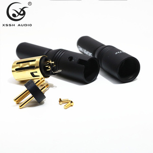 Adaptateur de câble stable <span class=keywords><strong>XLR</strong></span> YIVO XSSH Audio HIFI, connecteur <span class=keywords><strong>jack</strong></span> <span class=keywords><strong>XLR</strong></span> 3 broches plaqué or, mâle-femelle, pour <span class=keywords><strong>mini</strong></span>-casque et microphone - Product Image 6