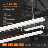 Sistem Retrofit Trunking LED Universal ClickFast Aluminium 200LM/W Daya CCT Dapat Diubah IP20 CRI 80-90 Garansi 5 Tahun Pencahayaan
