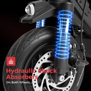 Scooter eléctrico iENYRID S3 con asiento, llantas anchas, plegable, todoterreno, tipo Kugoo, disponible en Reino Unido, UE y EE. UU. - Product Image 2