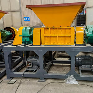 Máquina trituradora de doble eje Trituradora de residuos de matanza Pescado Pollo Vaca Animal Máquina trituradora de huesos Trituradora de huesos - Product Image 5