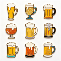 Épingles en émail personnalisées avec des animaux mignons de dessins animés, badges en métal kawaii pour chat et chien, pour la décoration des sacs à dos