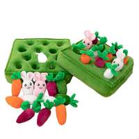 Juego de Peluches Educativos Creativos de Zanahorias para Niños, Muñecos de Frutas Súper Suaves Bordados para Padres e Hijos, Bebés