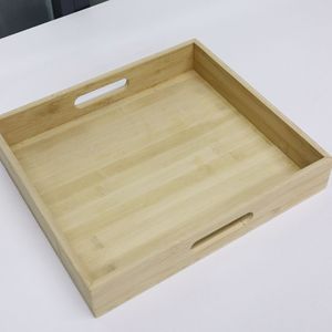Plateau rectangulaire en bois de bambou Xingyida 853, style simple, pour la restauration, le barbecue, le pain, la pâtisserie, style japonais - Product Image 5