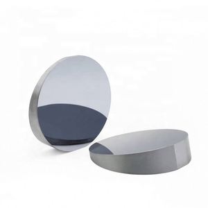 Verre optique en silice fondue JGS1 N-BK7 rond AR IR prisme de coin enduit pour faisceau laser médical - Product Image 1