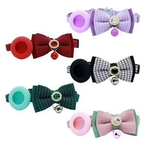 <span class=keywords><strong>Collar</strong></span> para Gatos y Perros al por Mayor de Fábrica con Lazo de Perlas Desmontable, Campana y Arnés Tipo Correa de Estilo Pequeño y Fragante - Product Image 2
