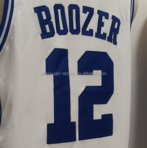 Versandfertig Cameron Boozer Navy Beste Qualität Genähtes College-Basketball-Trikot - Product Image 3