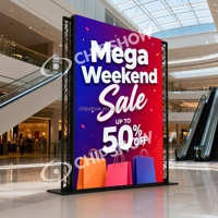 Mur vidéo LED d'intérieur P1.95 P2.97 3840Hz à louer, installation facile, 500x500mm, affichage LED d'intérieur fin P26 4K