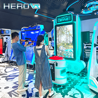 HEROVR Intérieur/Extérieur Centre de Divertissement Familial Simulation Pneumatique Pistolet de Tir Jeu Gamme Simulateur Interactivité AR Métal