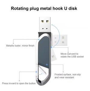 Tùy chỉnh logo USB2.0 Ổ Đĩa Flash 32GB 16GB Pendrive 64GB kim loại thiết bị lưu trữ Keychain 4GB <span class=keywords><strong>Memory</strong></span> <span class=keywords><strong>Stick</strong></span> tốc độ cao 128GB - Product Image 5