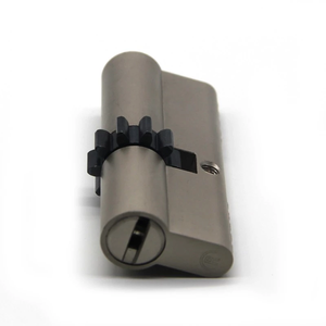 Châu âu đơn/đôi mở xi lanh rắn rãnh Lỗ mộng xi lanh khóa với Brass Key - Product Image 4