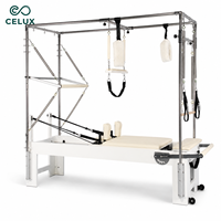Machine de Pilates multifonctionnelle haut de gamme 3-en-1 type Cadillac, adaptée aux studios et salles de sport