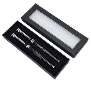 SEAPEN 럭셔리 비즈니스 스타일 펜 케이스 투명 보이는 창 선물 상자 수 맞춤형 로고 - Product Image 1