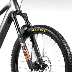 Bicicleta de Montaña con Motor Central Barata, Cuadro de Carbono con Suspensión Completa, Tija de Sillín Telescópica, Freno de Disco Hidráulico, E-MTB en Venta - Product Image 4
