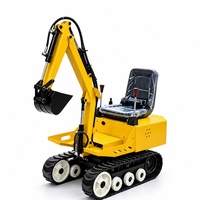 Équipement de parc d'attractions, mini-excavatrice électrique, jouet électrique et excavatrice pour enfants
