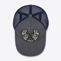 Casquette Trucker en Maille Respirante et Imperméable avec Logo Personnalisé Brodé ou Appliqué – Unisexe, pour Usage Extérieur – Vente en Gros